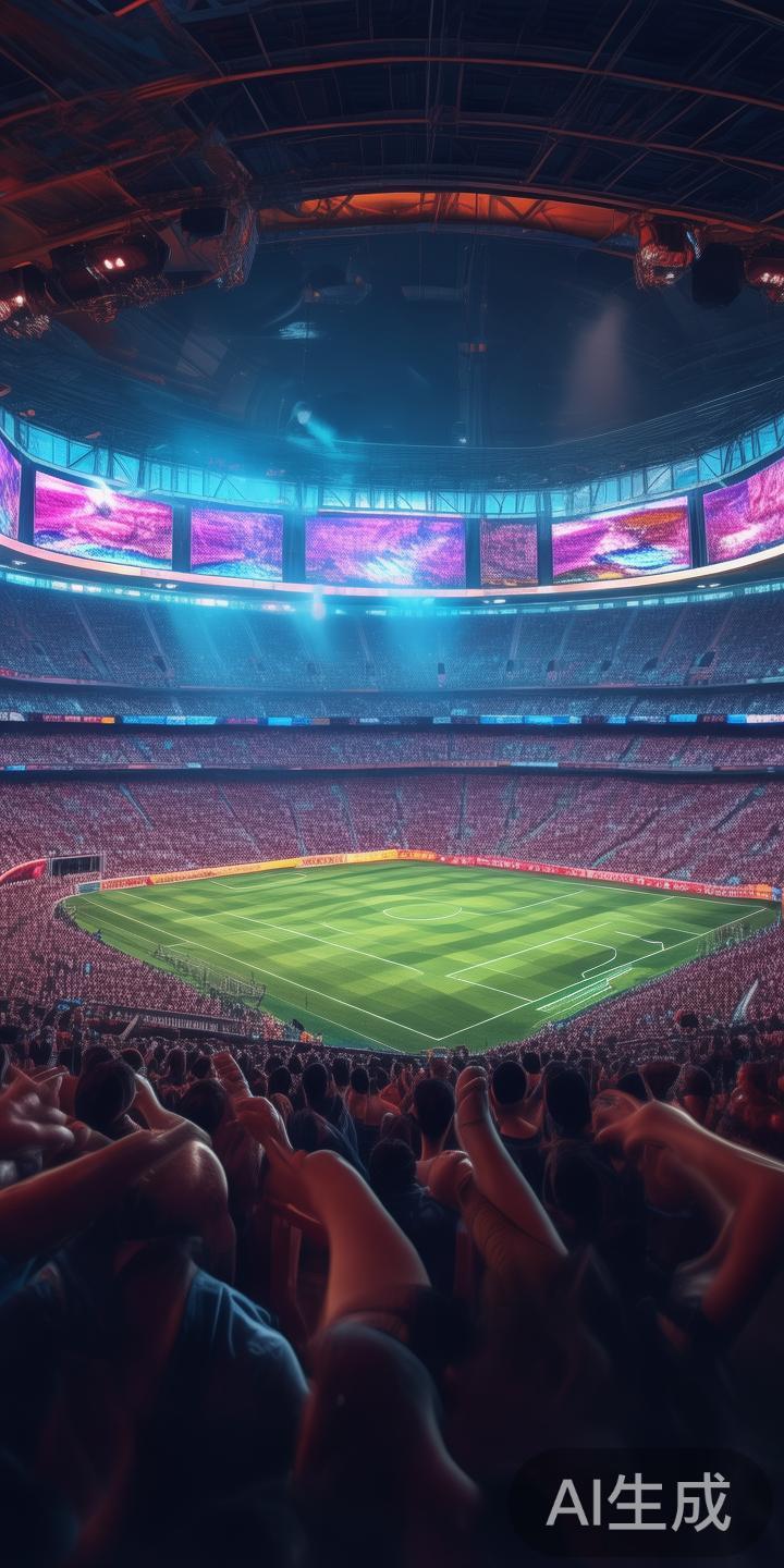 英皇体育欧洲杯震撼开启,现场观战尽享极致激情体验 此外,英皇体育还引入了高端的视听设备,确保每一场比